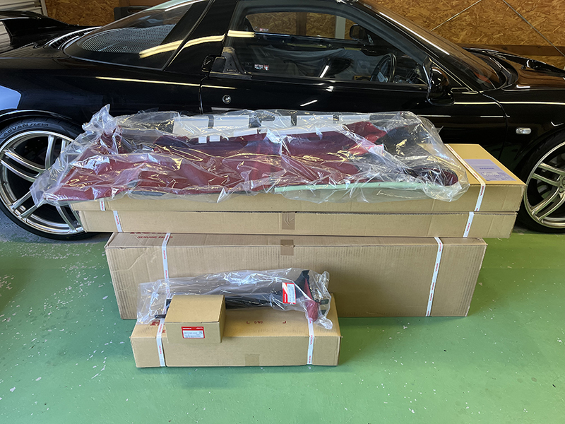 NSX 02R用ニューピュアレッドカーペット 1式