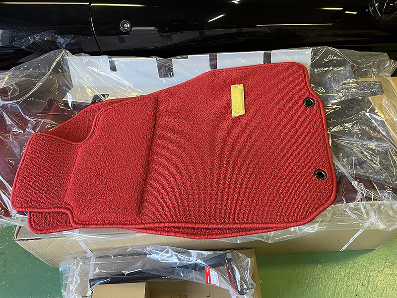 NSX MITA製 02R風フロアマット