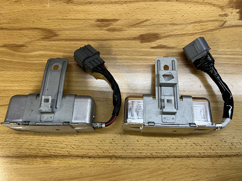 NSX 92R用レジスターとクーペ用レジスターの比較