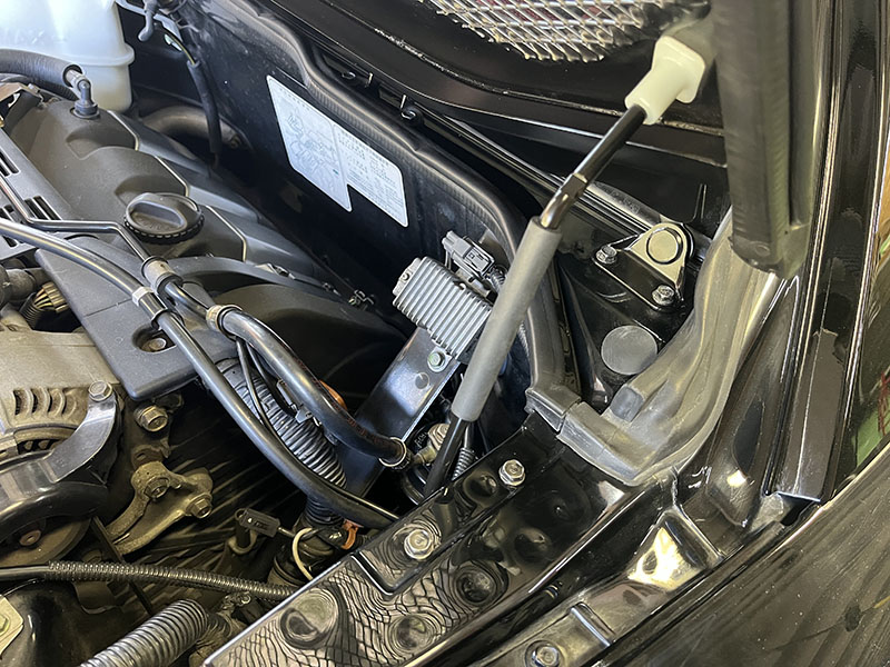 NSX-R(TypeS)用オープンステーの機能確認