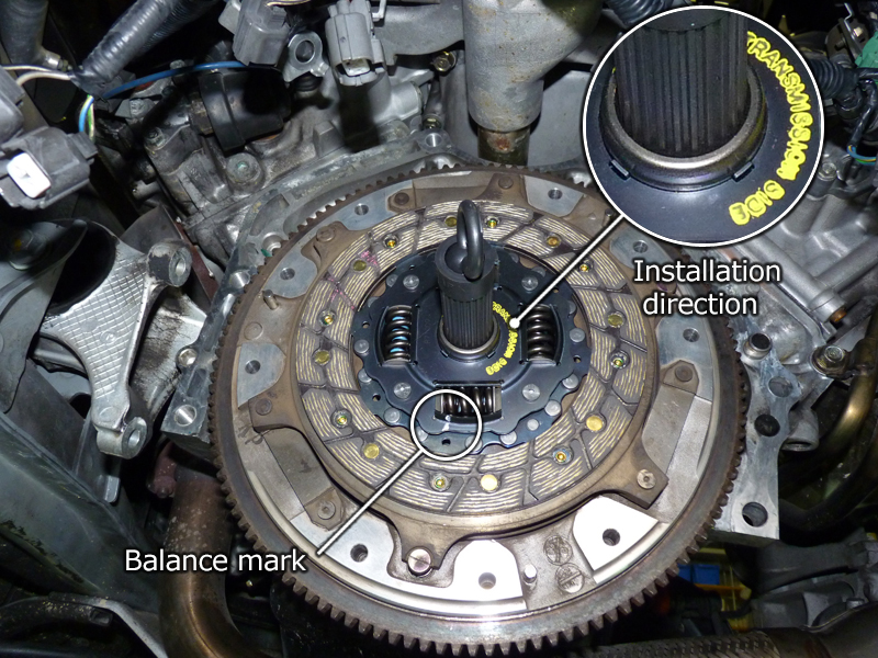 NSX AT → MT conversion 1st friction disc installed