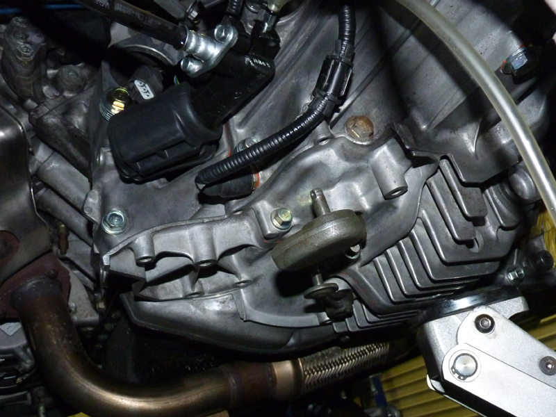 NSX AT→MT換装 レリーズシリンダ取り付け完了