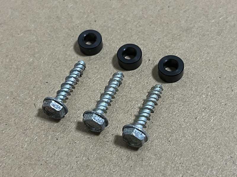 NSX BOSE純正エンクロージャーに111CL-TⅢ（PP製コーン）を取り付けるために4mmスペーサーを使用