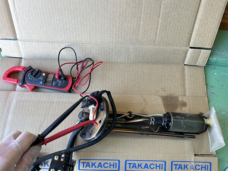 NSX 燃料ポンプを取り外してチェック